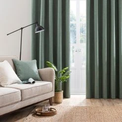 Dunelm Luna Brushed Lilypad Blackout Eyelet Curtains 11 Dunelm Luna Brushed Lilypad Blackout Eyelet Curtains -Dunelm Shop 30769326 alt03