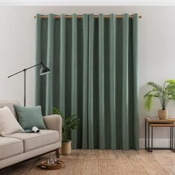 Dunelm Luna Brushed Lilypad Blackout Eyelet Curtains 12 Dunelm Luna Brushed Lilypad Blackout Eyelet Curtains -Dunelm Shop 30769326 alt04