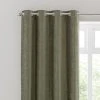 Luxury Collection Chenille Olive Eyelet Curtains 2 Luxury Collection Chenille Olive Eyelet Curtains -Dunelm Shop 30769402