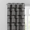 Luxury Collection Prague Chenille Noir Eyelet Curtains 2 Luxury Collection Prague Chenille Noir Eyelet Curtains -Dunelm Shop 30769472