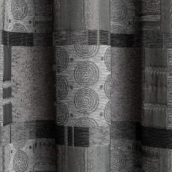 Luxury Collection Prague Chenille Noir Eyelet Curtains 10 Luxury Collection Prague Chenille Noir Eyelet Curtains -Dunelm Shop 30769472 alt02