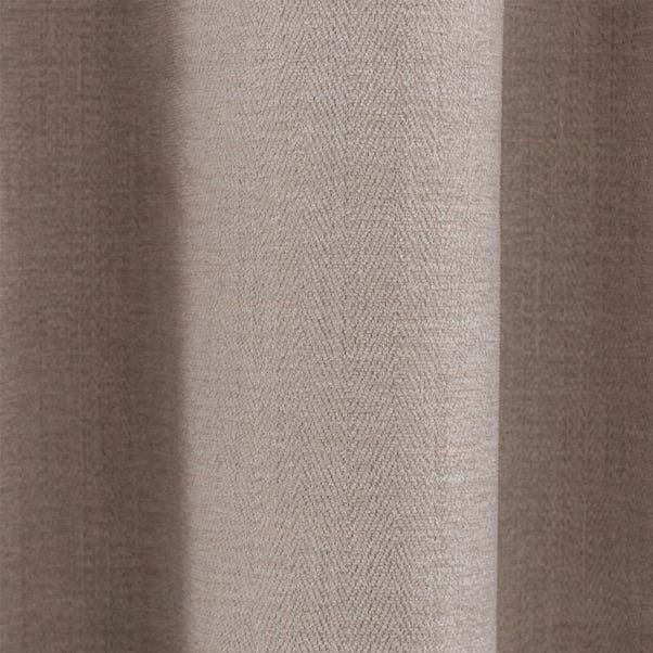 Dunelm Ultra Blackout Natural Chenille Eyelet Curtains 5 Dunelm Ultra Blackout Natural Chenille Eyelet Curtains - Image 3