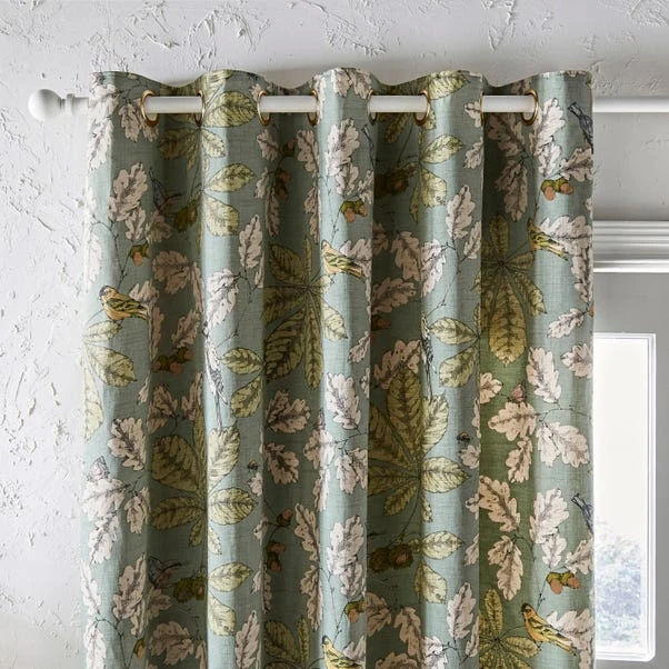 Natural History Museum Arboretum Lilypad Eyelet Curtains 3 Natural History Museum Arboretum Lilypad Eyelet Curtains