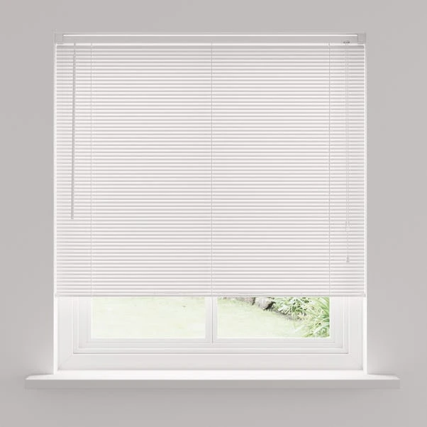 Dunelm White 25mm Slats PVC Venetian Blind 3 Dunelm White 25mm Slats PVC Venetian Blind