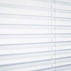 Dunelm White 25mm Slats PVC Venetian Blind 12 Dunelm White 25mm Slats PVC Venetian Blind -Dunelm Shop 30770122 alt04
