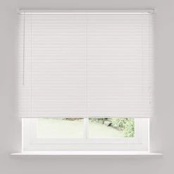 Dunelm White 25mm Slats PVC Venetian Blind 13 Dunelm White 25mm Slats PVC Venetian Blind -Dunelm Shop 30770122 alt05