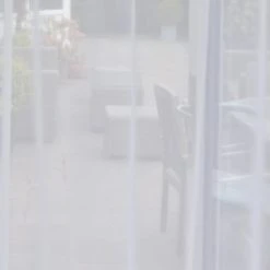 Dunelm Sheer Elegance White Slot Top Single Voile Panel 8 Dunelm Sheer Elegance White Slot Top Single Voile Panel -Dunelm Shop 30770162 alt02