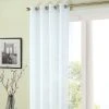 Dunelm Sheer Elegance White Eyelet Single Voile Panel 2 Dunelm Sheer Elegance White Eyelet Single Voile Panel -Dunelm Shop 30770166