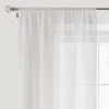 Dunelm Boucle White Slot Top Voile Panel 1 Dunelm Boucle White Slot Top Voile Panel -Dunelm Shop 30770170
