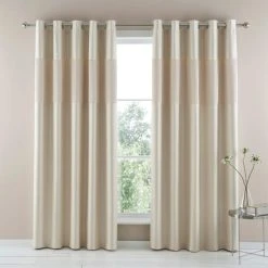 Dunelm Beverley Champagne Blackout Curtains -Dunelm Shop 30772179 alt01