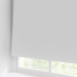 Dunelm White Blackout Easy-Stick Roller Blind -Dunelm Shop 30772357 alt02