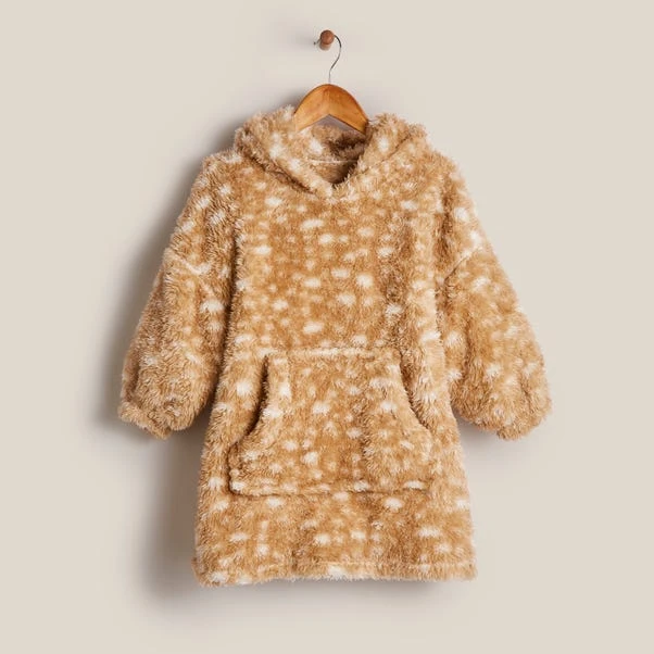 Dunelm Kids Darcie The Deer Blanket Hoodie 3 Dunelm Kids Darcie The Deer Blanket Hoodie - Image 2