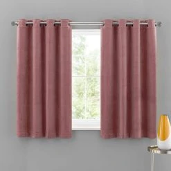 Dunelm Isla Thermal Ultra Blackout Rose Eyelet Curtains 12 Dunelm Isla Thermal Ultra Blackout Rose Eyelet Curtains -Dunelm Shop 30778527 alt05