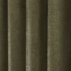 Dunelm Chenille Olive Thermal Eyelet Door Curtain 8 Dunelm Chenille Olive Thermal Eyelet Door Curtain -Dunelm Shop 30778532 alt02