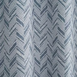 Dunelm Chevron Printed Navy Blackout Eyelet Curtains 9 Dunelm Chevron Printed Navy Blackout Eyelet Curtains -Dunelm Shop 30779281 alt02