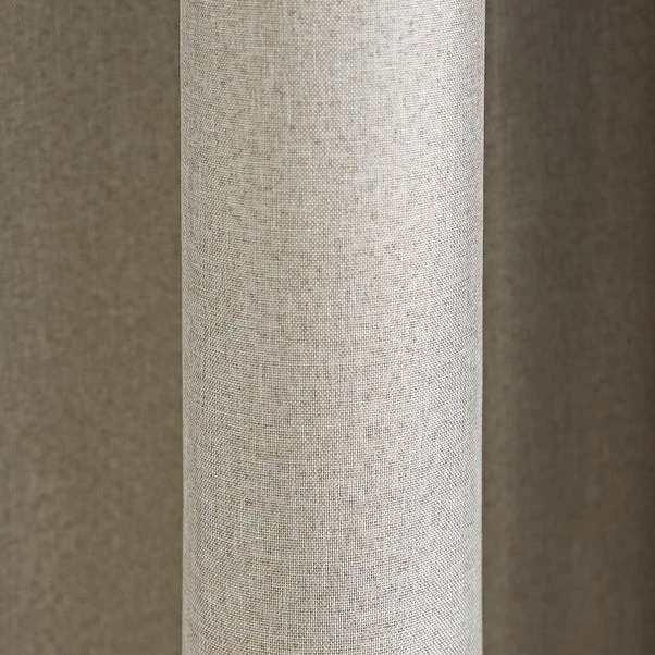 Dunelm Berlin Linen Thermal Blackout Tab Top Curtains 5 Dunelm Berlin Linen Thermal Blackout Tab Top Curtains - Image 3