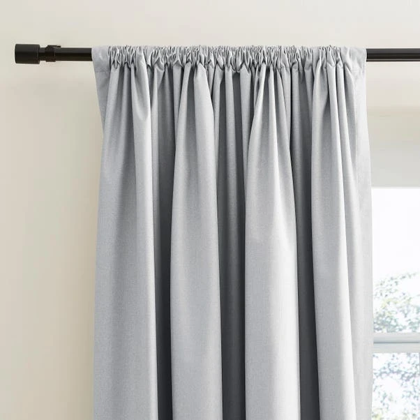 Dunelm Berlin Soft Grey Thermal Blackout Tab Top Curtains 3 Dunelm Berlin Soft Grey Thermal Blackout Tab Top Curtains