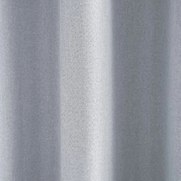Dunelm Berlin Soft Grey Thermal Blackout Tab Top Curtains 5 Dunelm Berlin Soft Grey Thermal Blackout Tab Top Curtains - Image 3