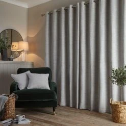 Churchgate Swithland Herringbone White Eyelet Curtains 12 Churchgate Swithland Herringbone White Eyelet Curtains -Dunelm Shop 30780429 alt04