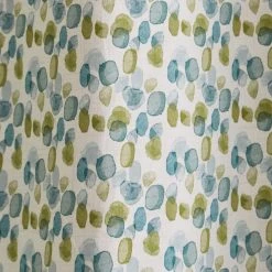 Dunelm Watercolour Spot Teal Eyelet Curtains -Dunelm Shop 30780707 alt02