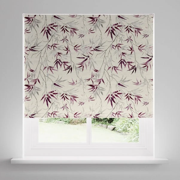 Dunelm Akina Plum Blackout Roller Blind 4 Dunelm Akina Plum Blackout Roller Blind - Image 2