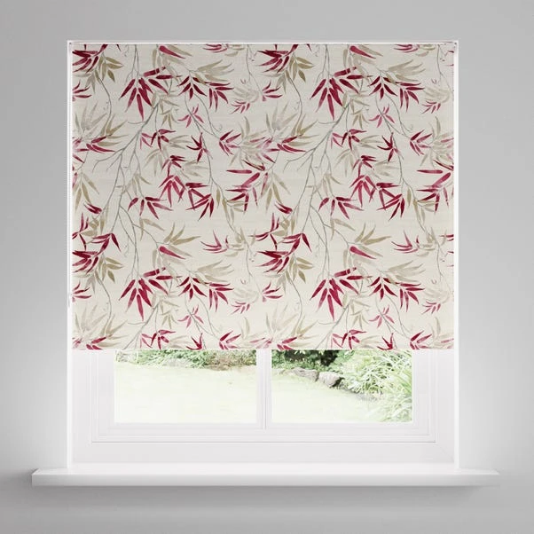 Dunelm Akina Red Blackout Roller Blind 4 Dunelm Akina Red Blackout Roller Blind - Image 2