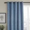 Dunelm Pinsonic Plait Ashley Blue Eyelet Curtains -Dunelm Shop 30788444
