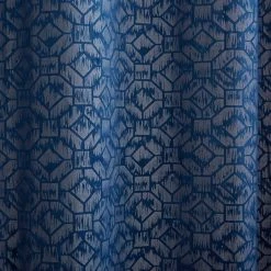 Dunelm Pearl Print Luxe Navy Eyelet Curtains 8 Dunelm Pearl Print Luxe Navy Eyelet Curtains -Dunelm Shop 30788764 alt02