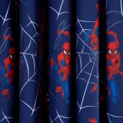 Marvel Spider-Man Thermal Blackout Eyelet Curtains 8 Marvel Spider-Man Thermal Blackout Eyelet Curtains -Dunelm Shop 30792097 alt02