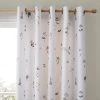 Dunelm Pressed Floral Blackout Eyelet Curtains 1 Dunelm Pressed Floral Blackout Eyelet Curtains -Dunelm Shop 30797418