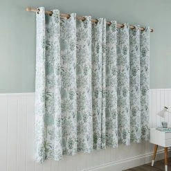 Dunelm Botanical Trees Sage Eyelet Curtains 10 Dunelm Botanical Trees Sage Eyelet Curtains -Dunelm Shop 30798227 alt02