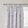 Dorma Wildlflower Mauve Blackout Pencil Pleat Curtains 1 Dorma Wildlflower Mauve Blackout Pencil Pleat Curtains -Dunelm Shop 30799108