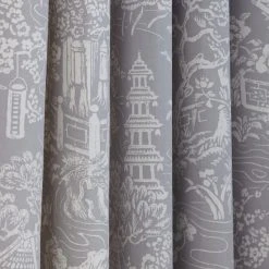 Dunelm Pagoda Grey Eyelet Curtains 9 Dunelm Pagoda Grey Eyelet Curtains -Dunelm Shop 30799715 alt02