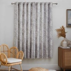 Dunelm Pagoda Grey Eyelet Curtains 10 Dunelm Pagoda Grey Eyelet Curtains -Dunelm Shop 30799715 alt04