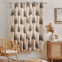 Dunelm Palm Natural Eyelet Curtains 10 Dunelm Palm Natural Eyelet Curtains -Dunelm Shop 30800688 alt04