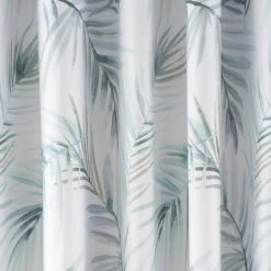 Dunelm Serenity Palm Leaf Seafoam Eyelet Curtains 7 Dunelm Serenity Palm Leaf Seafoam Eyelet Curtains -Dunelm Shop 30801503 alt02