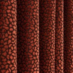 Dunelm Animal Cut Velvet Copper Eyelet Curtains -Dunelm Shop 30808492 alt02