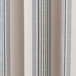 Churchgate Recycled Cotton Stripe Eyelet Curtains 9 Churchgate Recycled Cotton Stripe Eyelet Curtains -Dunelm Shop 30808592 alt02