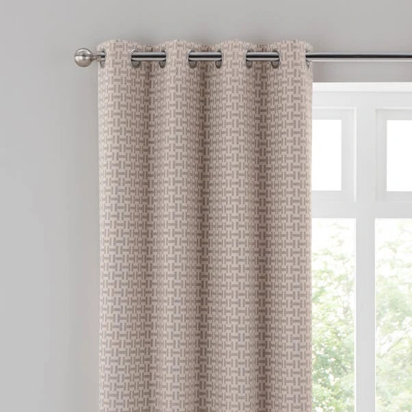 Dunelm Stack Natural Eyelet Curtains 3 Dunelm Stack Natural Eyelet Curtains