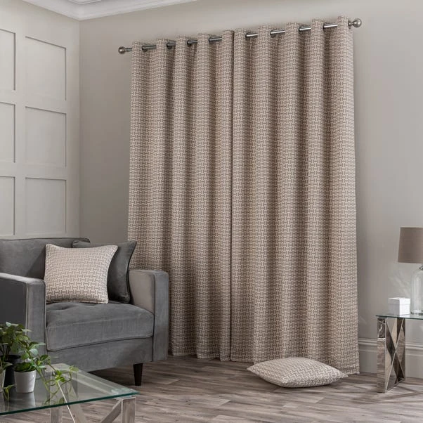 Dunelm Stack Natural Eyelet Curtains 7 Dunelm Stack Natural Eyelet Curtains - Image 5