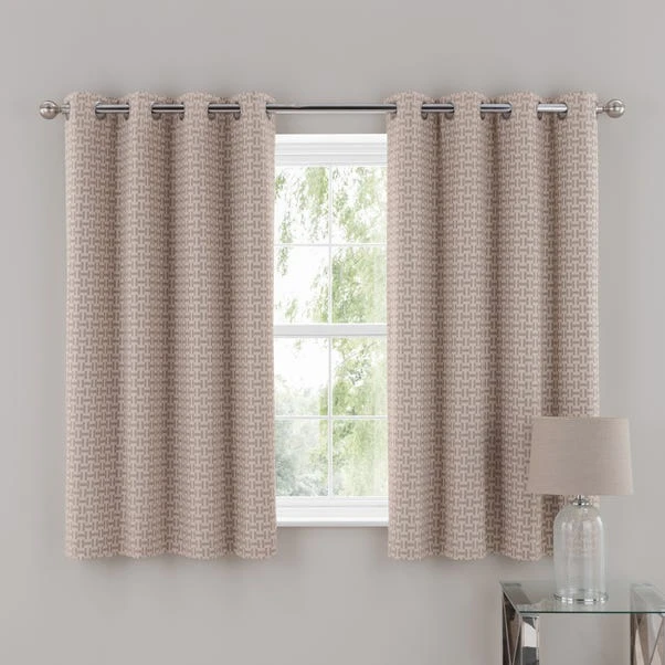 Dunelm Stack Natural Eyelet Curtains 8 Dunelm Stack Natural Eyelet Curtains - Image 6