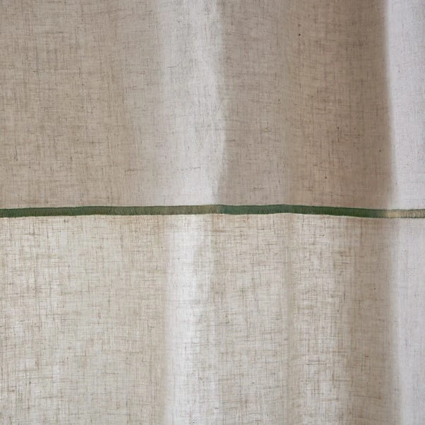 Dunelm Arizona Olive Hidden Tab Top Voile 5 Dunelm Arizona Olive Hidden Tab Top Voile - Image 3