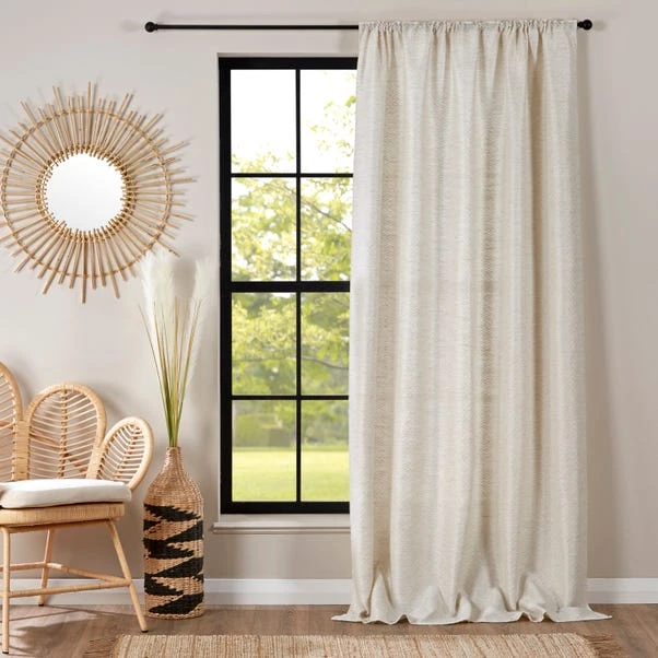 Dunelm Emmie Natural Slot Top Voile 4 Dunelm Emmie Natural Slot Top Voile - Image 2