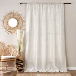 Dunelm Emmie Natural Slot Top Voile 9 Dunelm Emmie Natural Slot Top Voile -Dunelm Shop 30808990 alt03