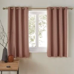Dunelm Ryder Check Rust Eyelet Curtains 12 Dunelm Ryder Check Rust Eyelet Curtains -Dunelm Shop 30809303 alt05