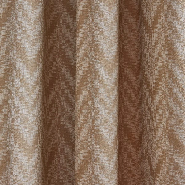 Dunelm Woven Chevron Natural Eyelet Curtains 5 Dunelm Woven Chevron Natural Eyelet Curtains - Image 3