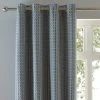 Dunelm Ryder Check Blue Eyelet Curtains -Dunelm Shop 30809393