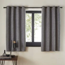 Dunelm Murano Grey Eyelet Curtains -Dunelm Shop 30809413 alt05