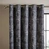 Natural History Museum Waterhouse Charcoal Eyelet Curtains 1 Natural History Museum Waterhouse Charcoal Eyelet Curtains -Dunelm Shop 30810024
