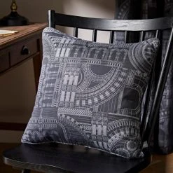 Natural History Museum Waterhouse Charcoal Eyelet Curtains 13 Natural History Museum Waterhouse Charcoal Eyelet Curtains -Dunelm Shop 30810024 alt07